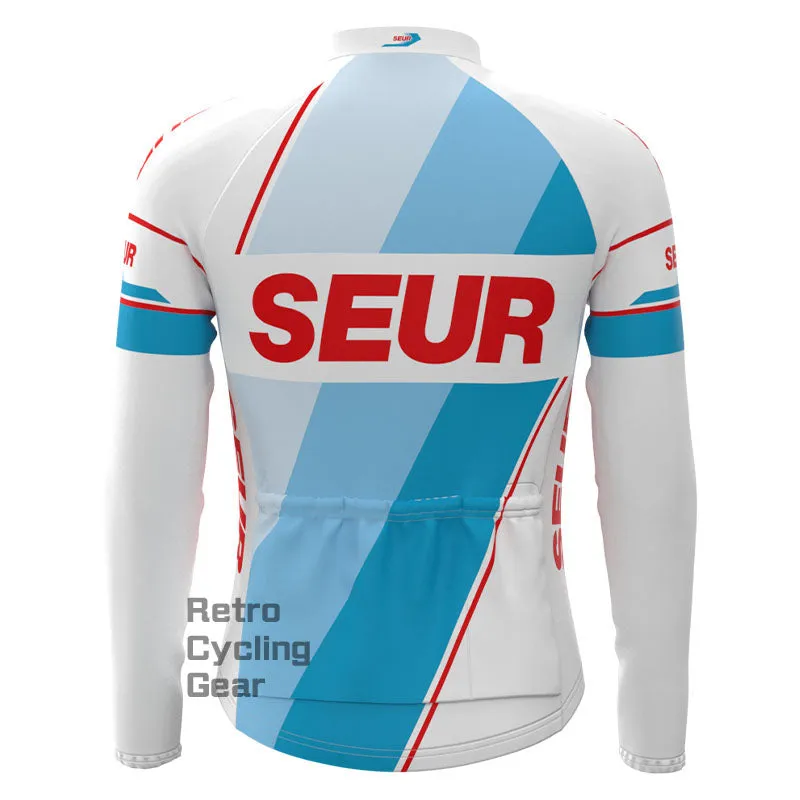 SEUR Fleece Retro Long Sleeves Jerseys