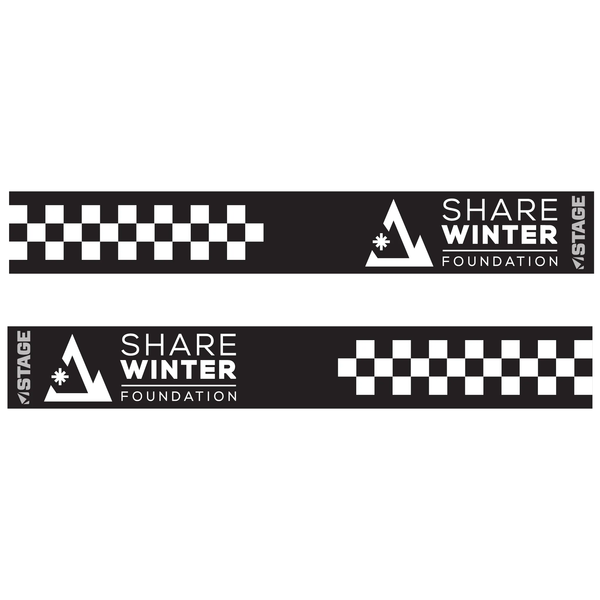 Share Winter Foundation Frameless Prop Ski Goggle - Mirror Chrome Smoke Lens