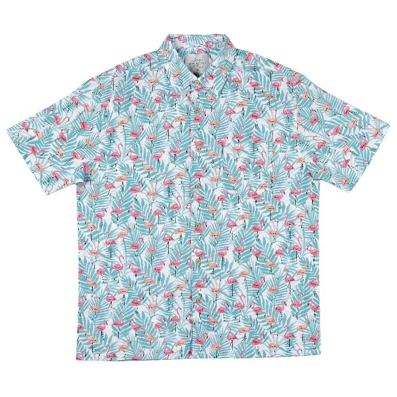 Shirt Bamboo Mens - Flamingo