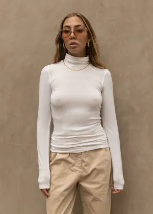 Sidney Turtleneck - Ivory