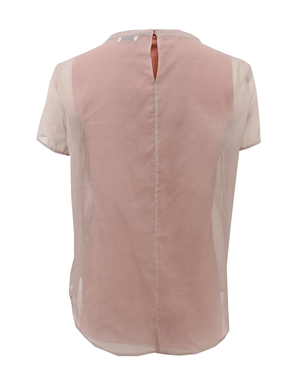 Silk Cotton Layer Tee