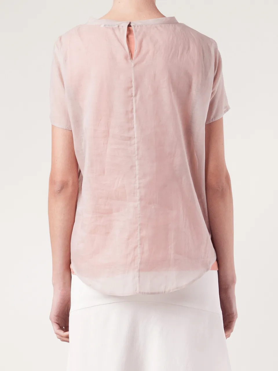 Silk Cotton Layer Tee