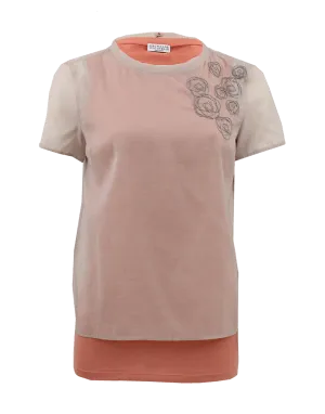 Silk Cotton Layer Tee