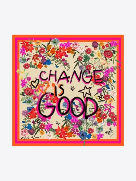 Silk Quote Scarf