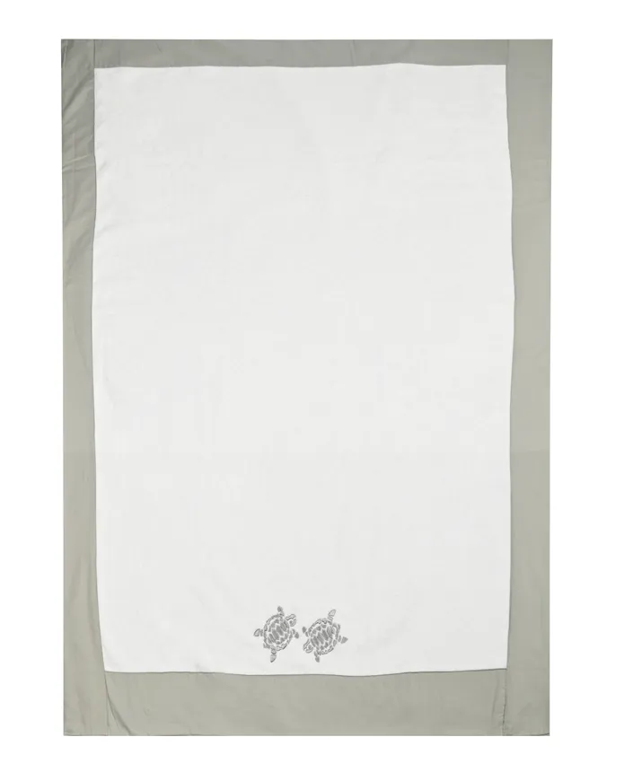 Silver Turtle Beach Towel