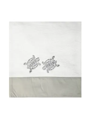 Silver Turtle Beach Towel