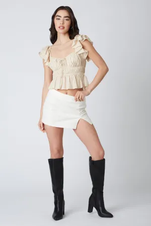 Smocked Ruffle Top