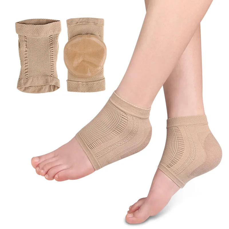 Soft Anti-wear Anti-dry Half Socks Heel Cover