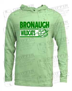 Soft-Tek T-Shirt Hoodie - Bronaugh Wildcats 24-B