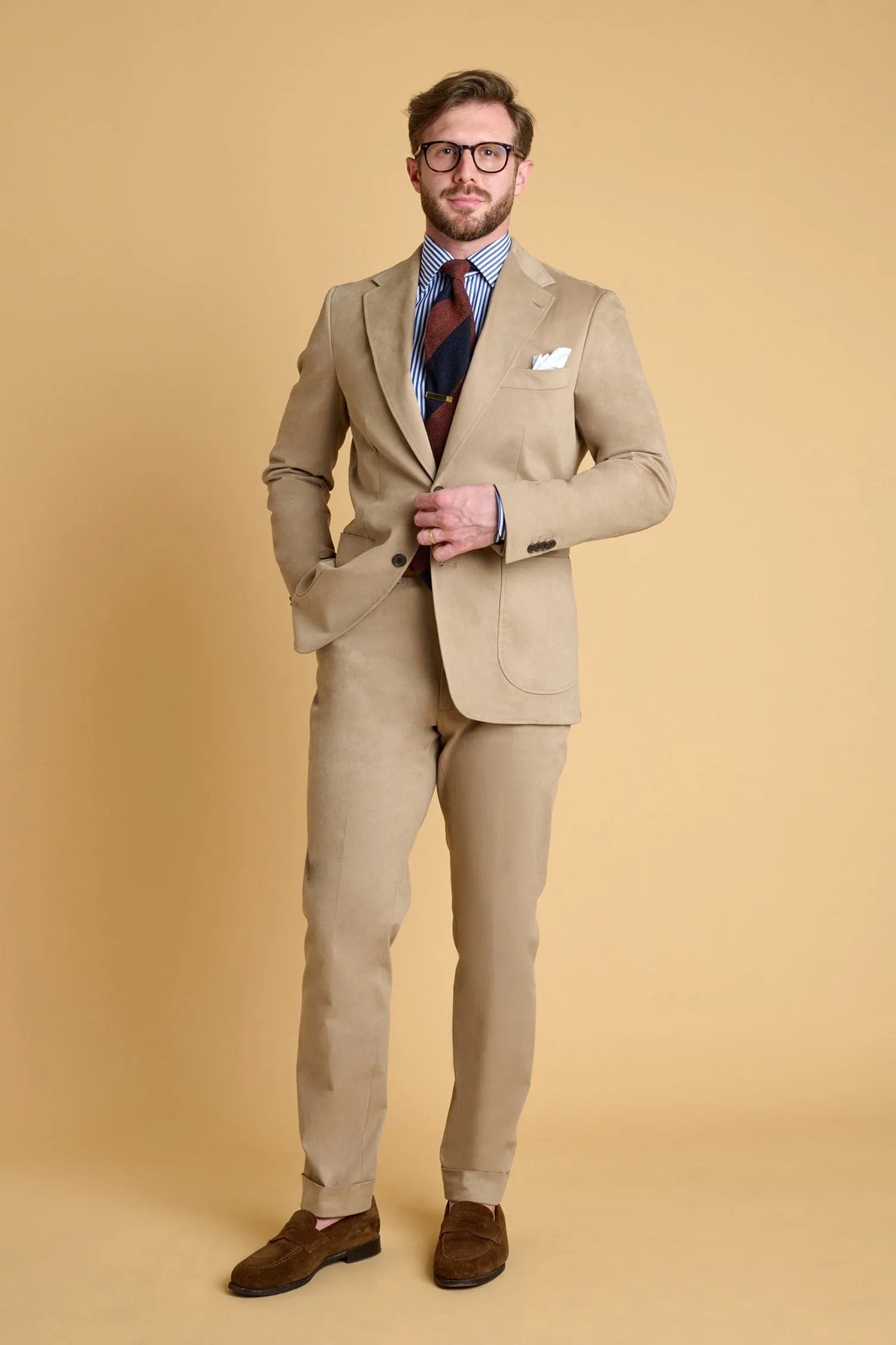 Stretch Cotton Suit