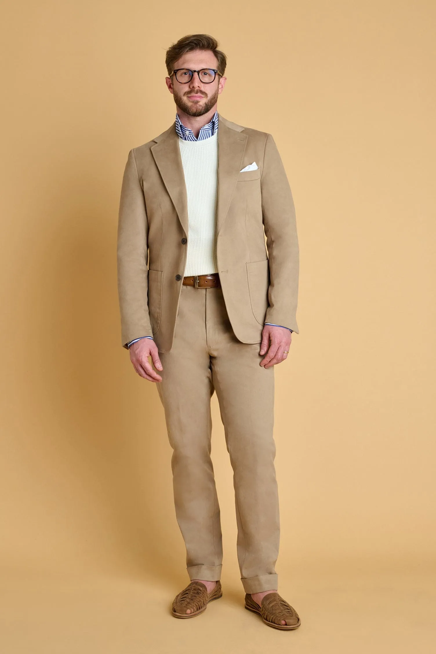 Stretch Cotton Suit