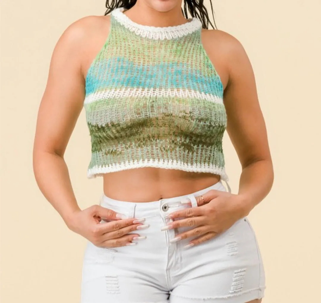 Summer Night Crop Top