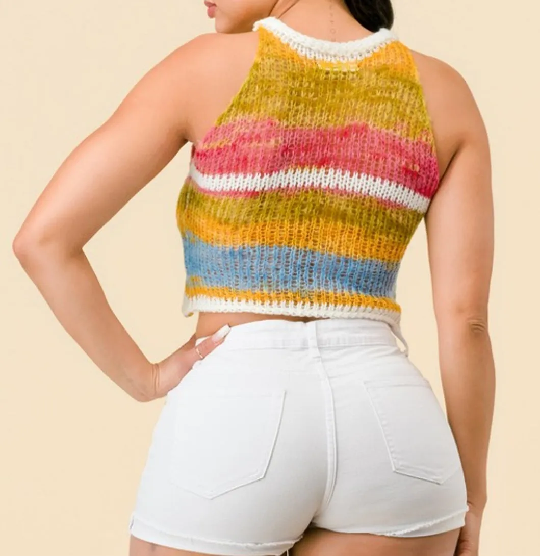 Summer Night Crop Top
