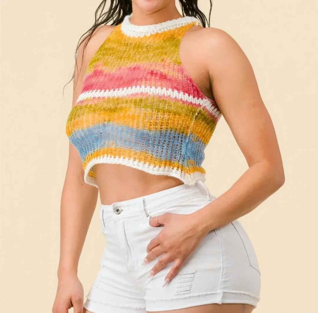 Summer Night Crop Top