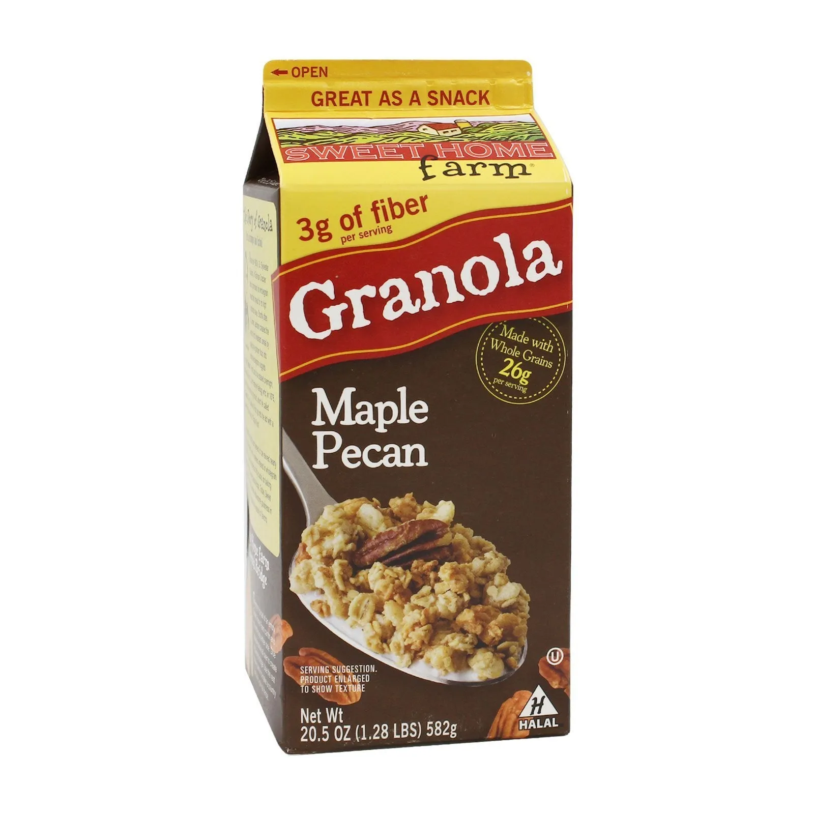 Sweethome Farm Granola Maple Pecan 582g