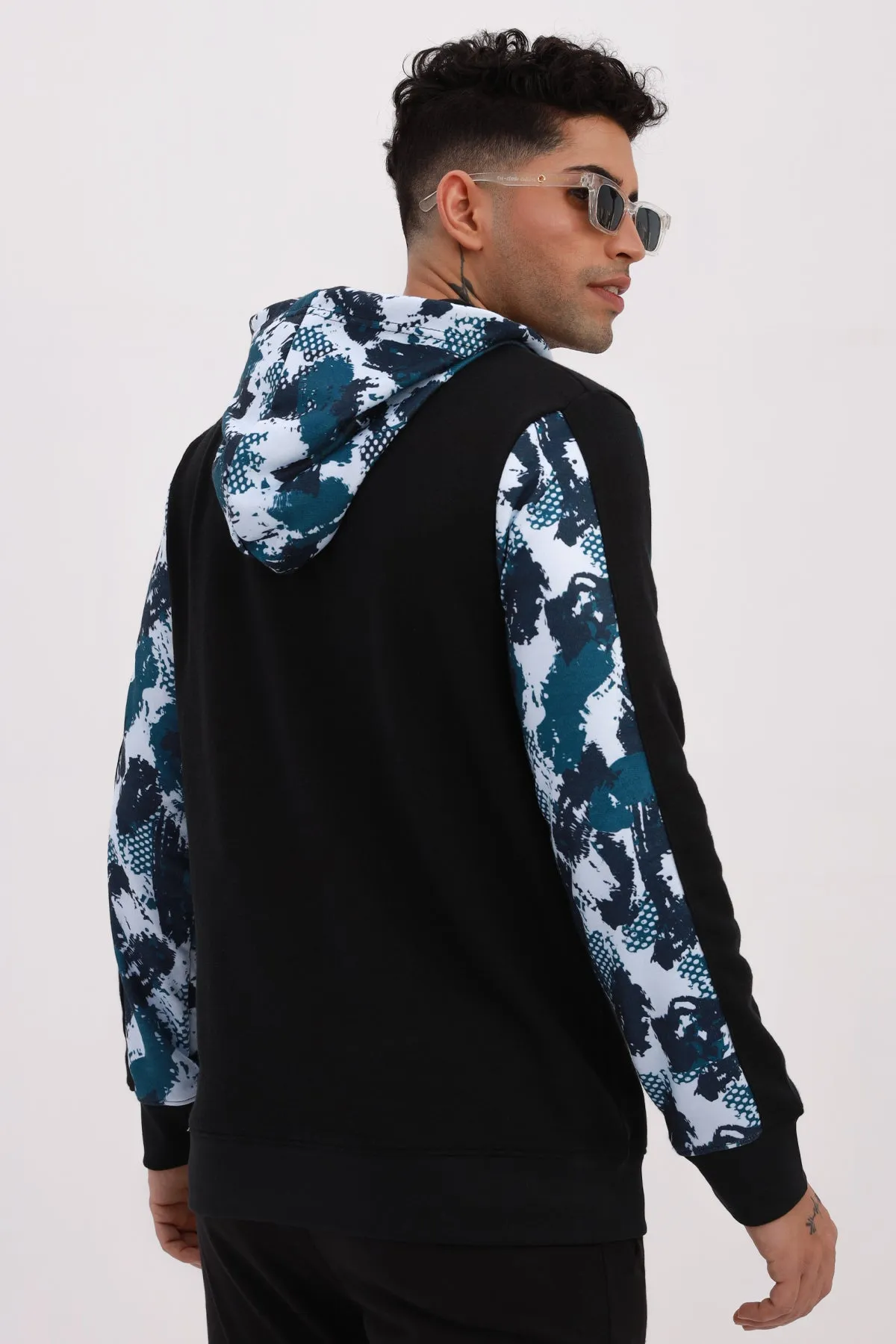Sxs Camo Printed Hoodie - W22 - MH0035R