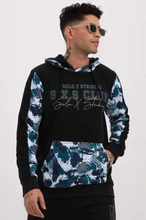 Sxs Camo Printed Hoodie - W22 - MH0035R