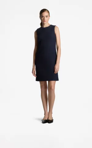Textured Tweed Shift Dress