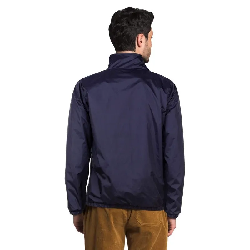 THE CLOWNFISH Men's Activewear Jacket - Stylish Blue with Stripes | Size L | Casual & Outdoor Wear