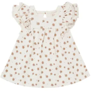 The Flutter Dress by Quincy Mae - Daisy Confetti - BABY