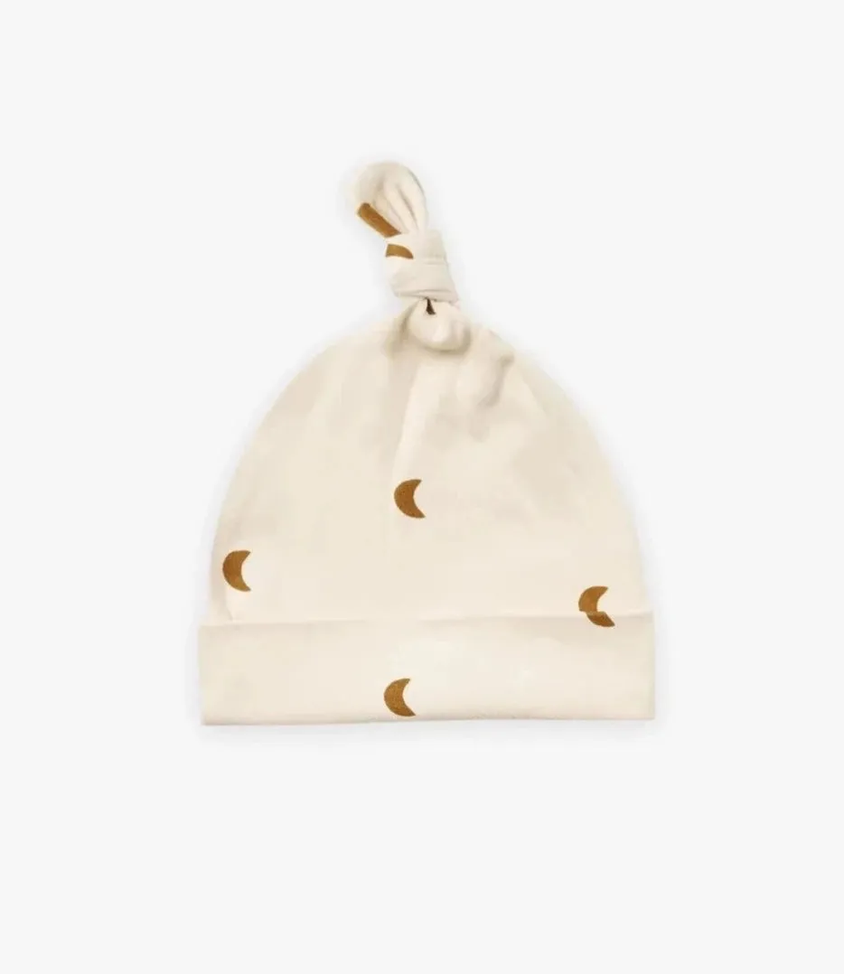 The Knotted Baby Hat by Quincy Mae - Moons