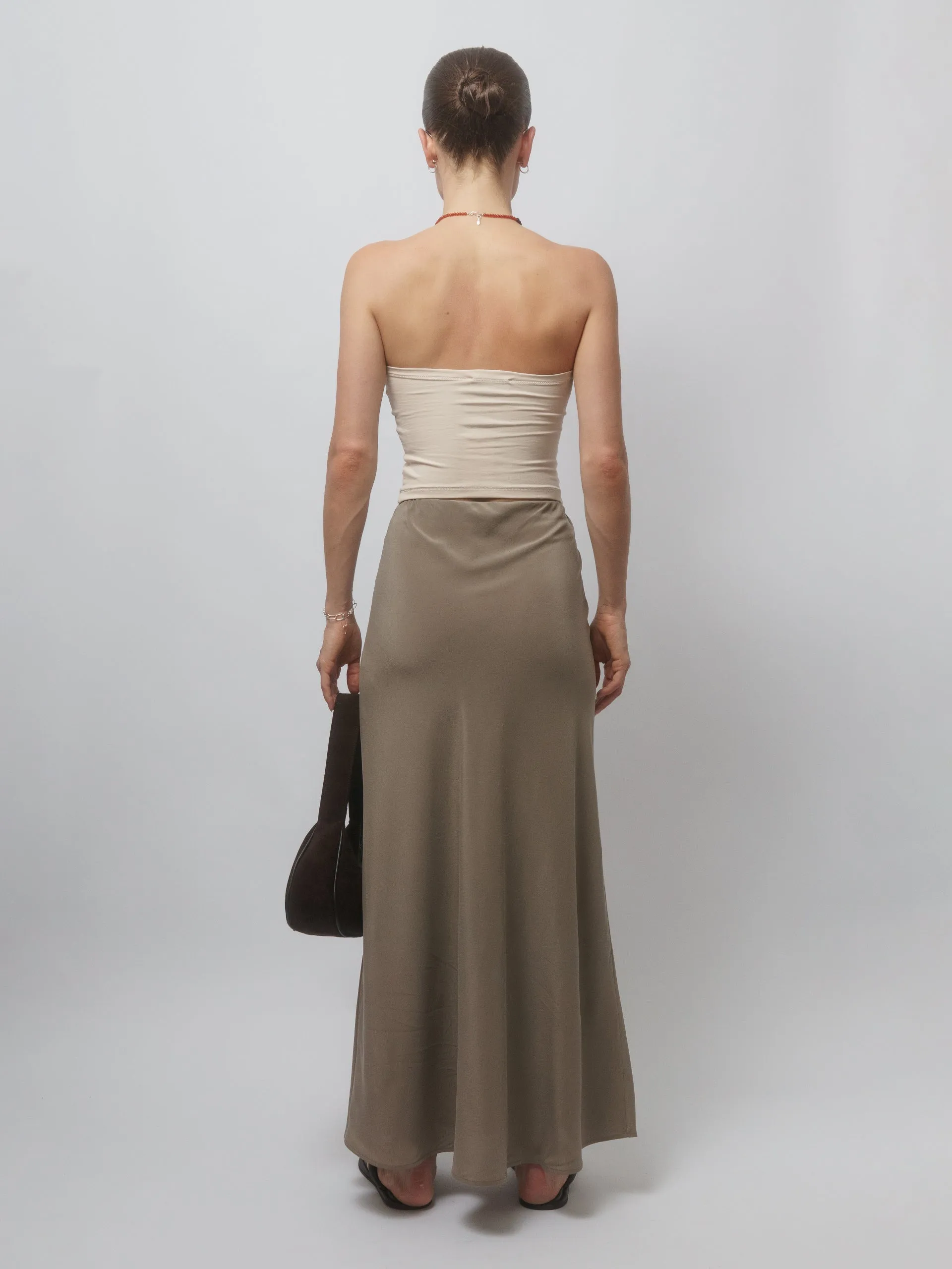 The Lair Apparel Greta Ankle Skirt Dune