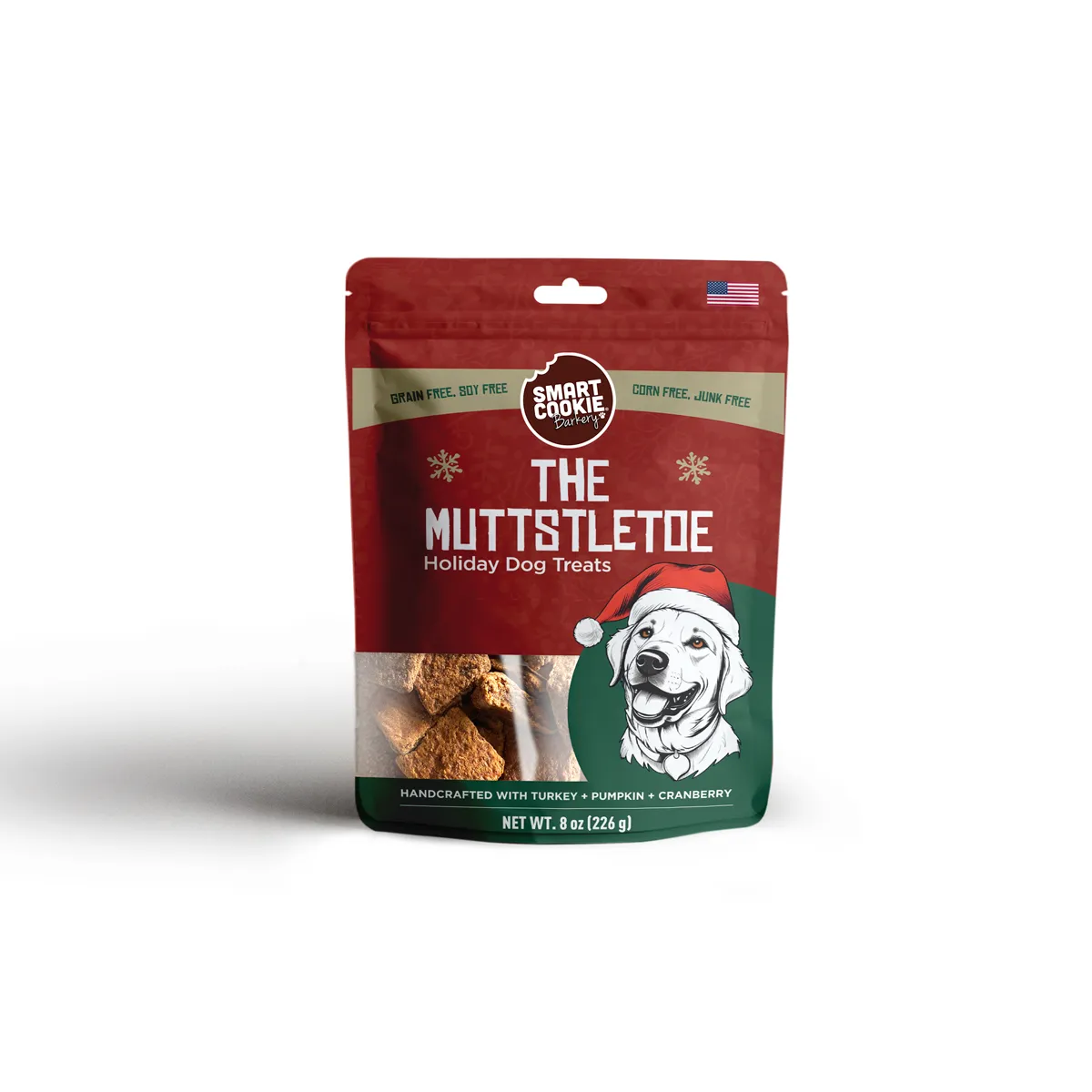 The Muttstletoe: Turkey   Pumpkin & Cranberries