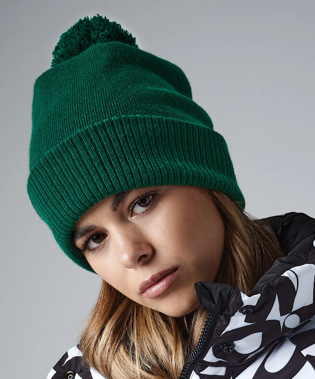 Thermal Snowstar® beanie | Bottle Green