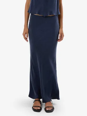 Thrills Faye Slip Skirt - OXFORD BLUE