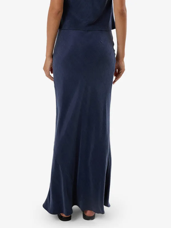 Thrills Faye Slip Skirt - OXFORD BLUE