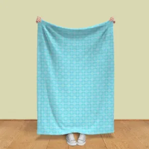 Throw Blanket <br/> Jamprang, Turquoise