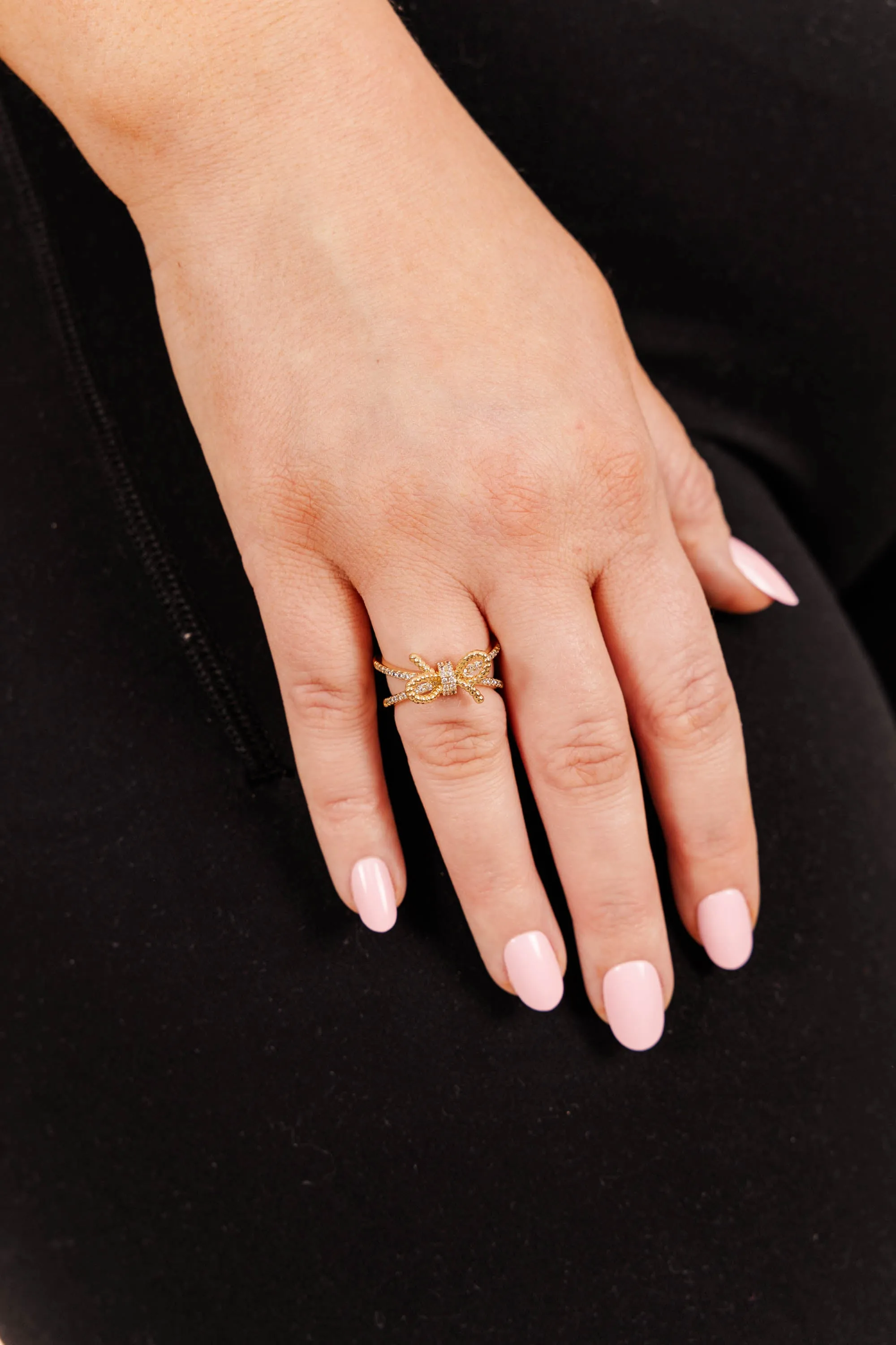 Tied Up Ring, Gold
