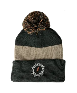 Tiny Whales - Tread Lightly Beanie in Clay/Black