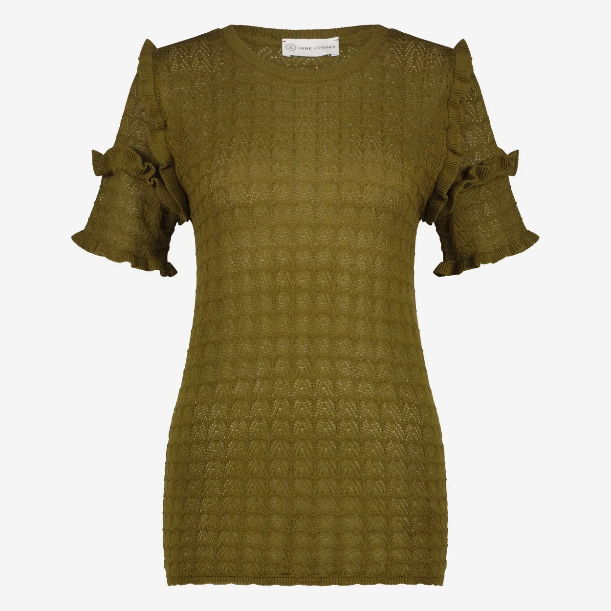 Top Zaza  Organic Cotton | Oliva green