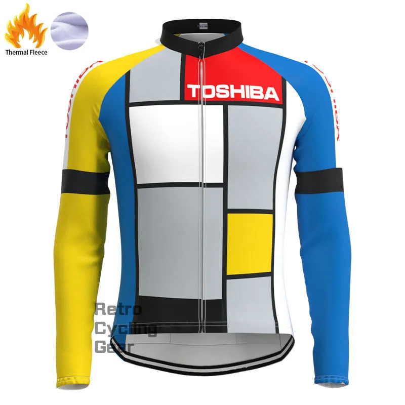 Toshiba Fleece Retro Long Sleeves Jerseys