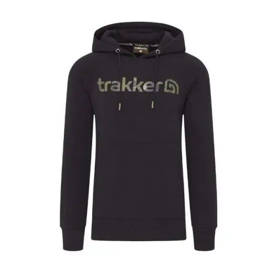 Trakker CR Black Camo Logo Hoody