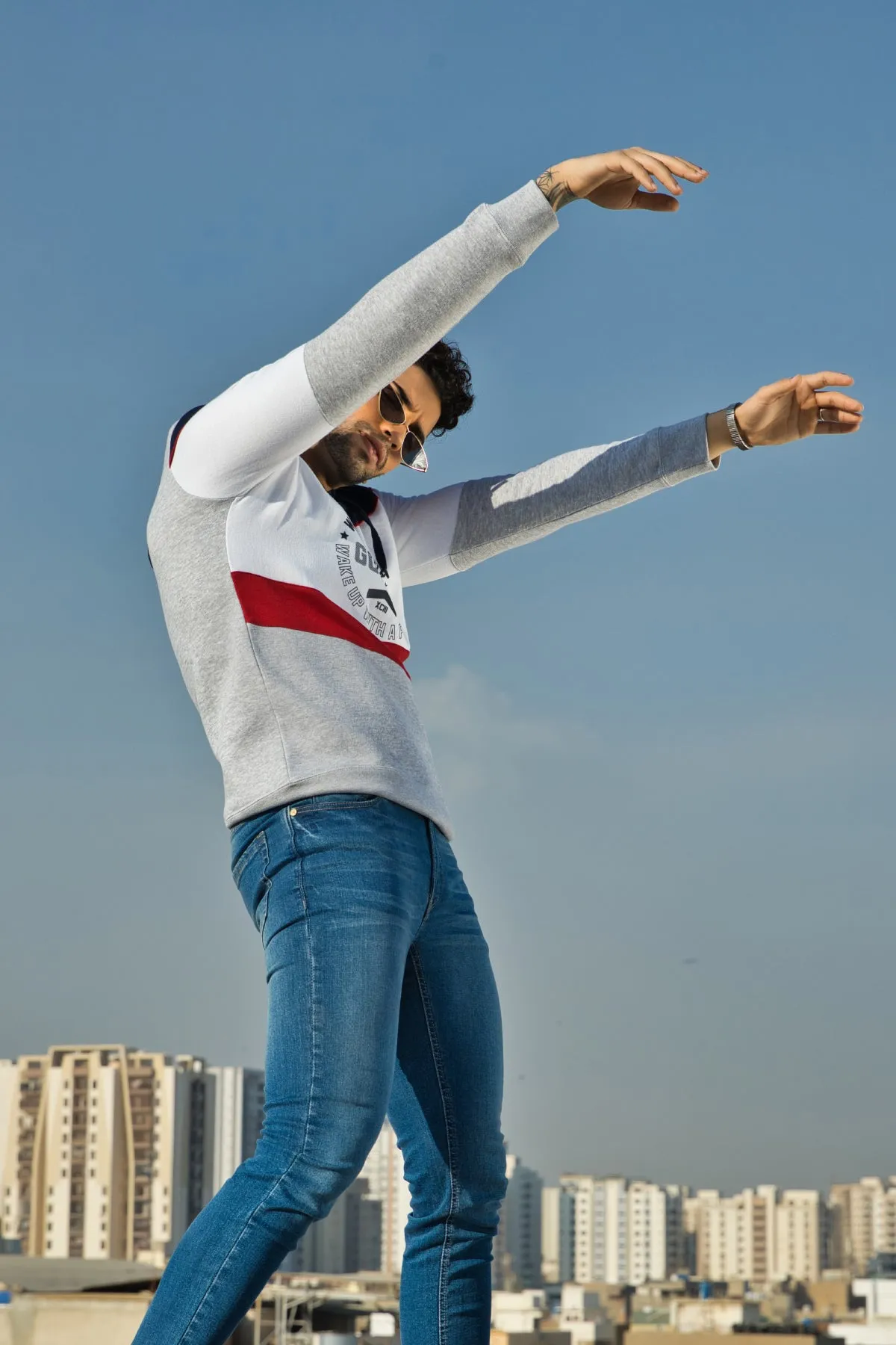 Tri Color Goals Hoodie - W22 - MH0041R