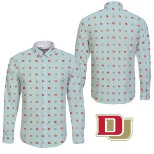 University of Denver Long Sleeve Button Shirt