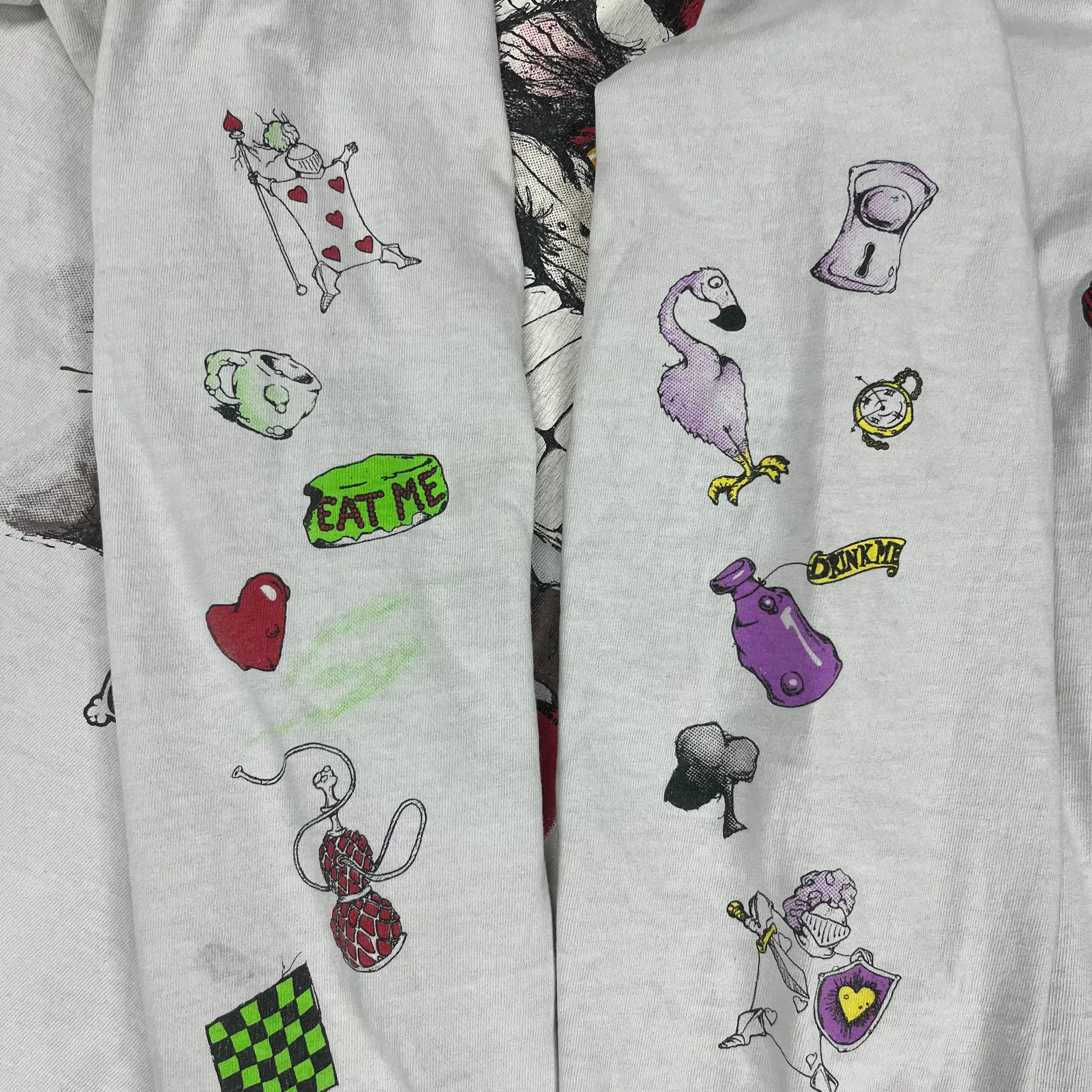 Vintage Alice In Wonderland "Cheshire Cat" Andazia Long Sleeve Shirt