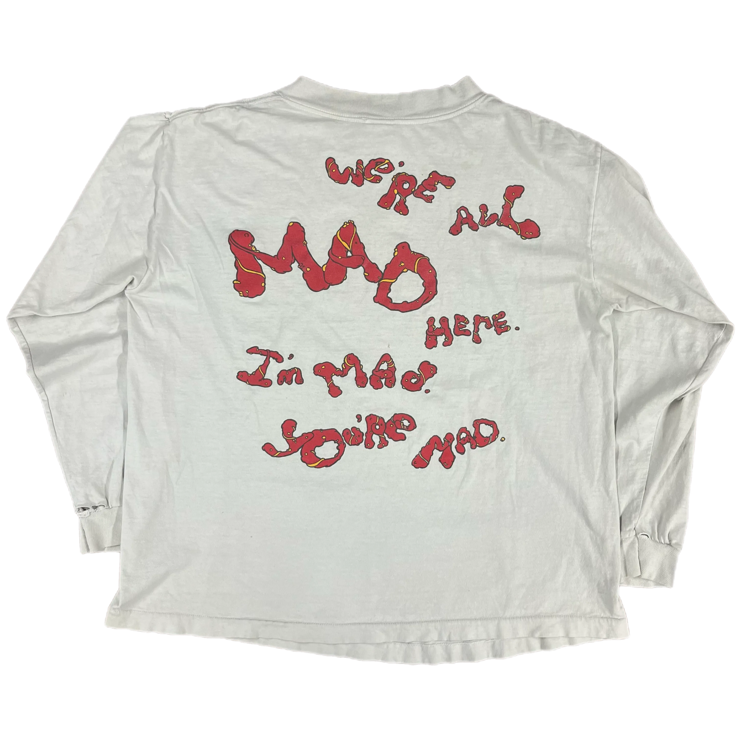 Vintage Alice In Wonderland "Cheshire Cat" Andazia Long Sleeve Shirt