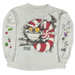 Vintage Alice In Wonderland "Cheshire Cat" Andazia Long Sleeve Shirt