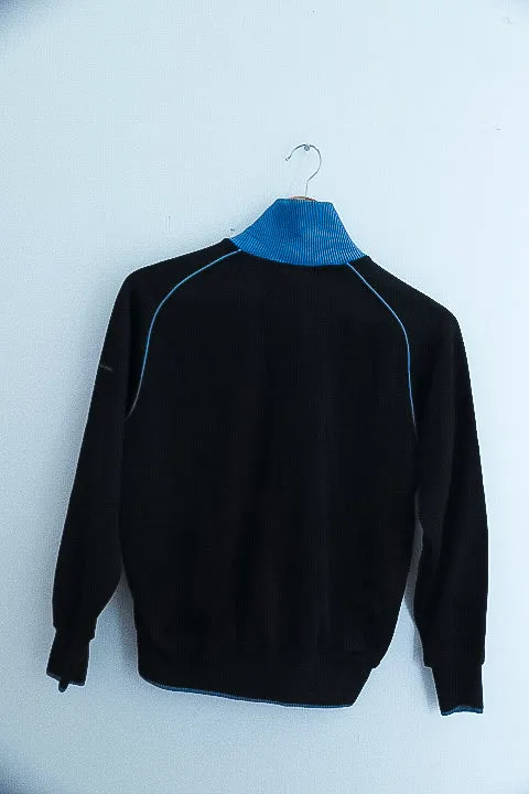 Vintage Asics 90s black full zip up jacket