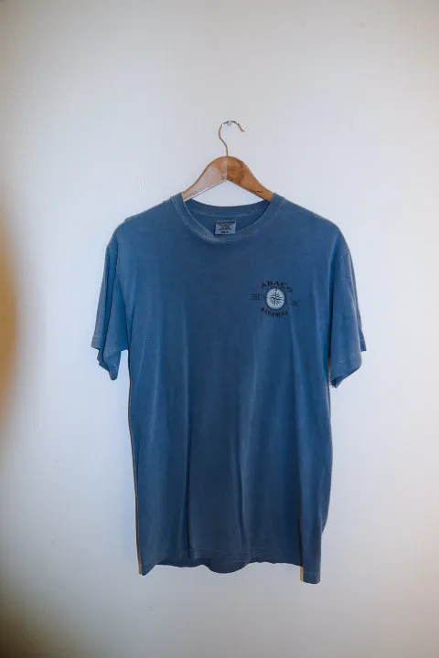 Vintage blue abaco bahamas mens medium T-shirt