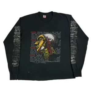 Vintage Carcass "Heartwork" Long Sleeve Shirt