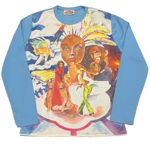 Vintage Dimension By Milford "Blaxploitation" Photoprint Long Sleeve