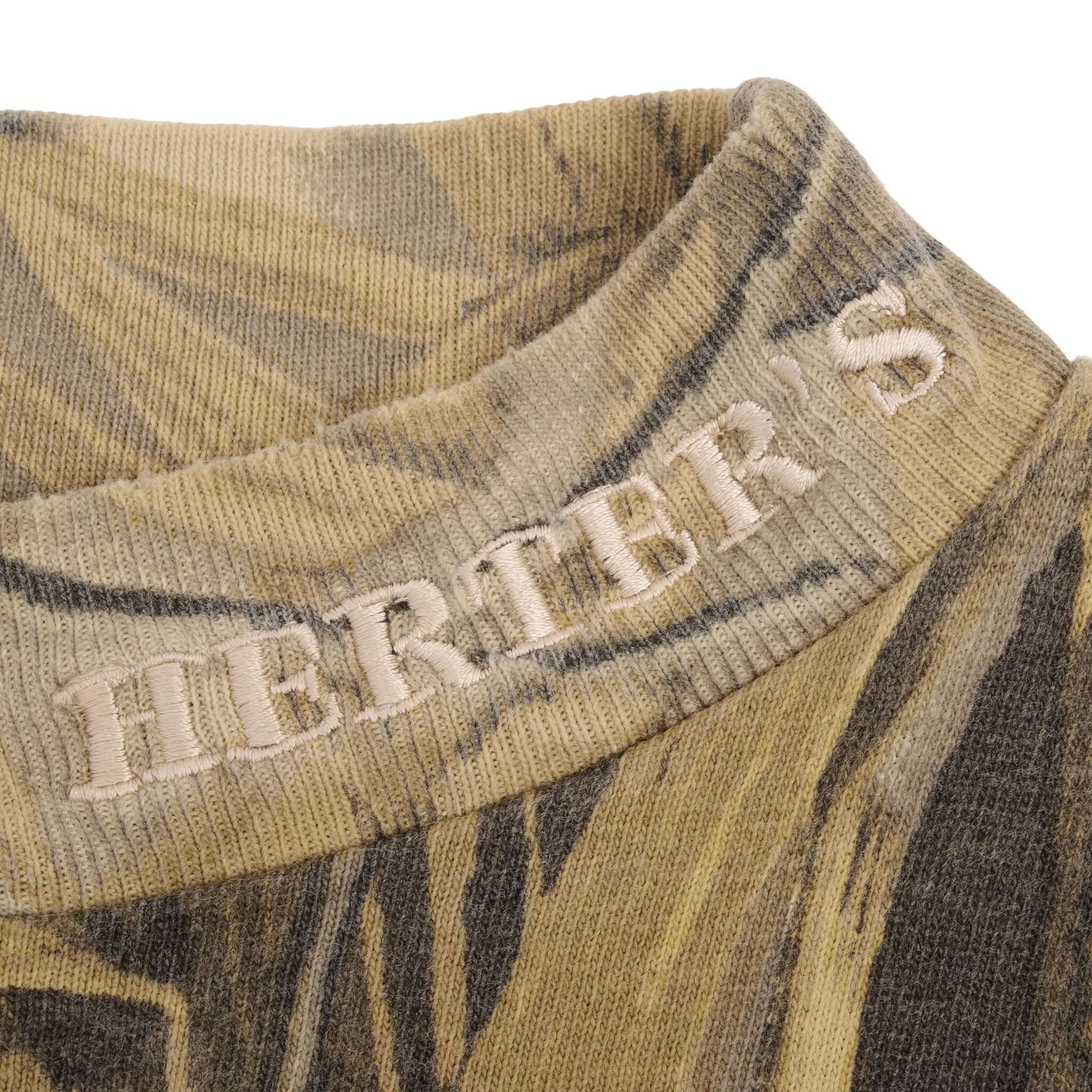 VINTAGE HUNTING ADVANTAGE WETLAND CAMO LONG SLEEVE TURTLE NECK TEE SHIRT SIZE XL