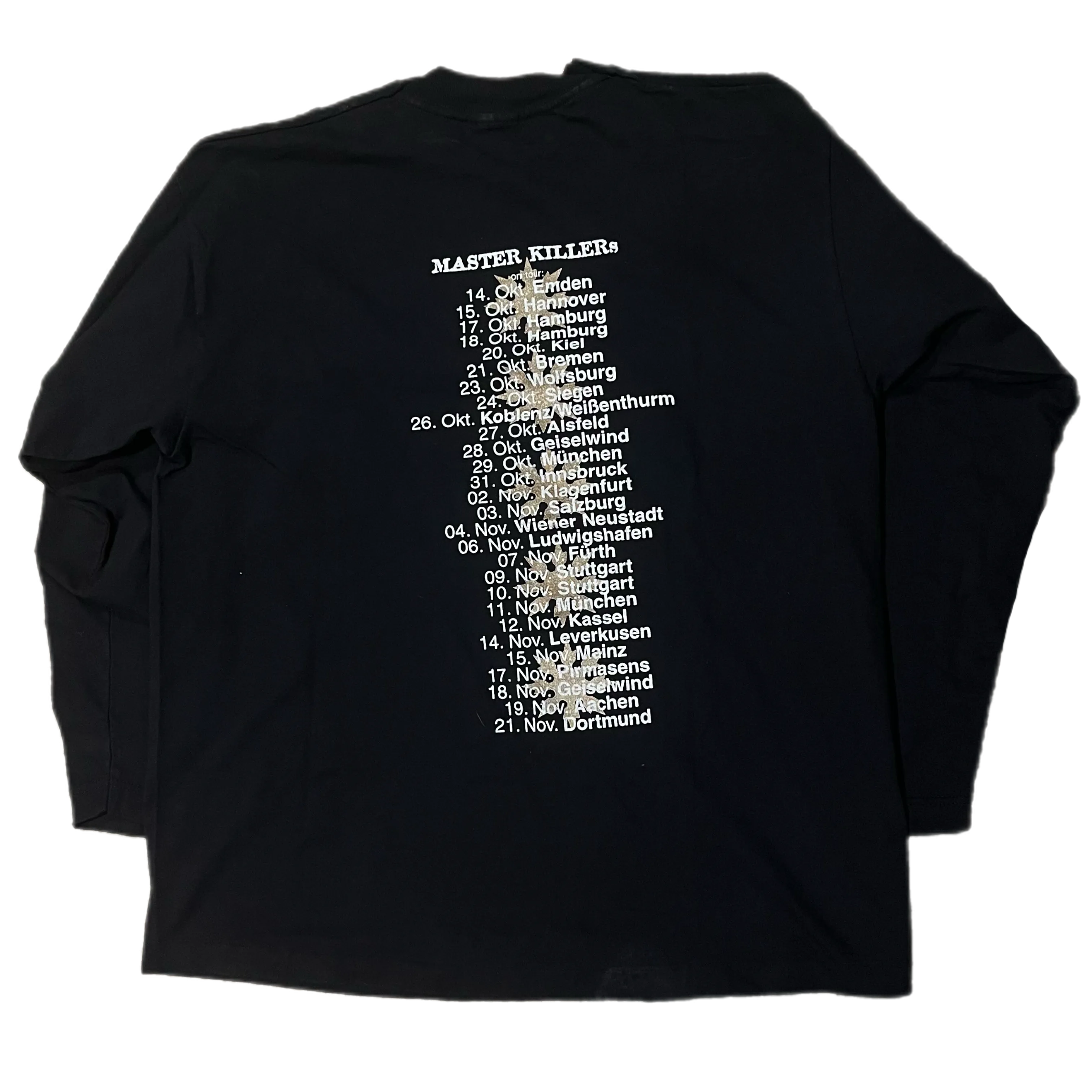 Vintage Merauder "Master Killer" Tour Long Sleeve Shirt