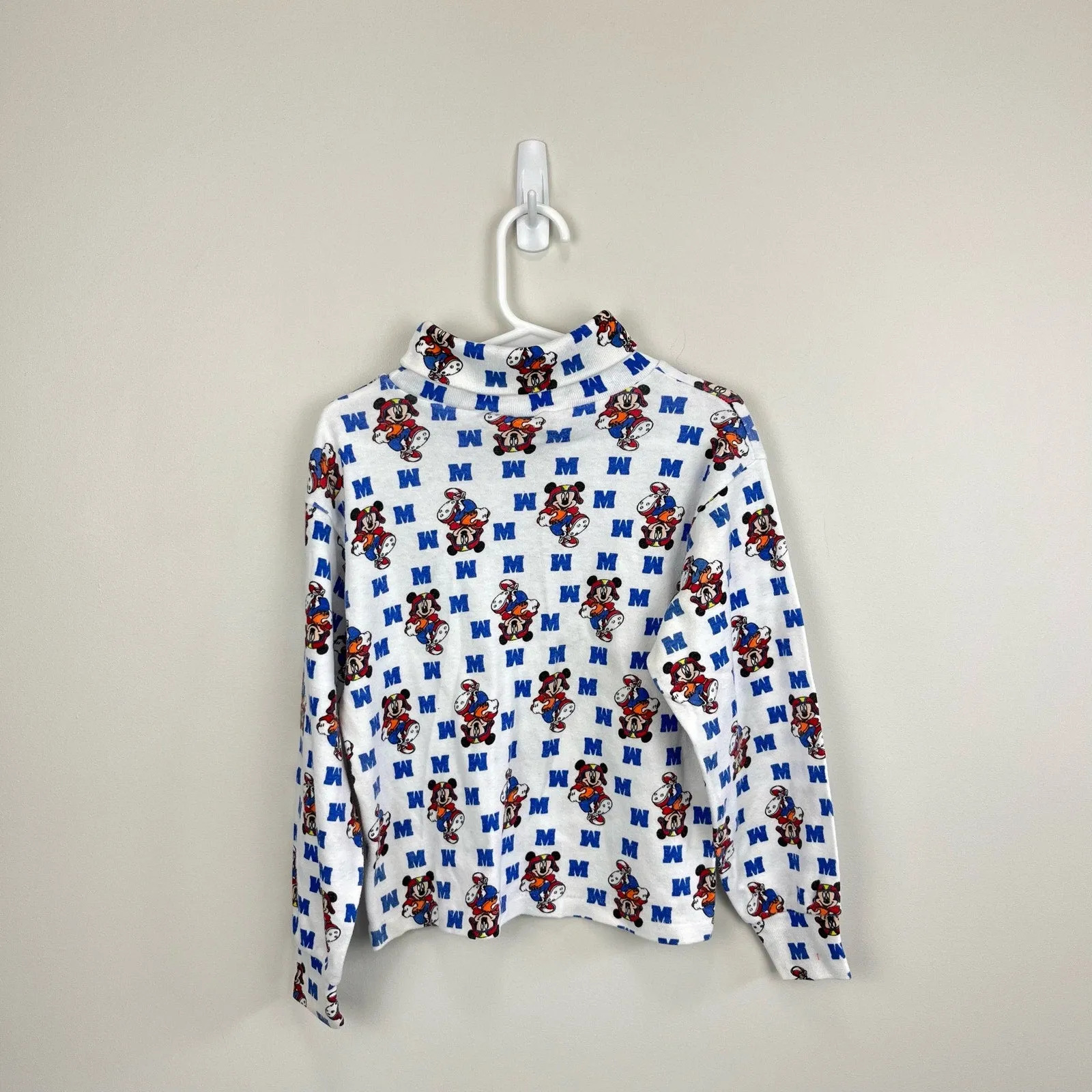 Vintage Mickey's Stuff for Kids Football Turtleneck Top 7 USA