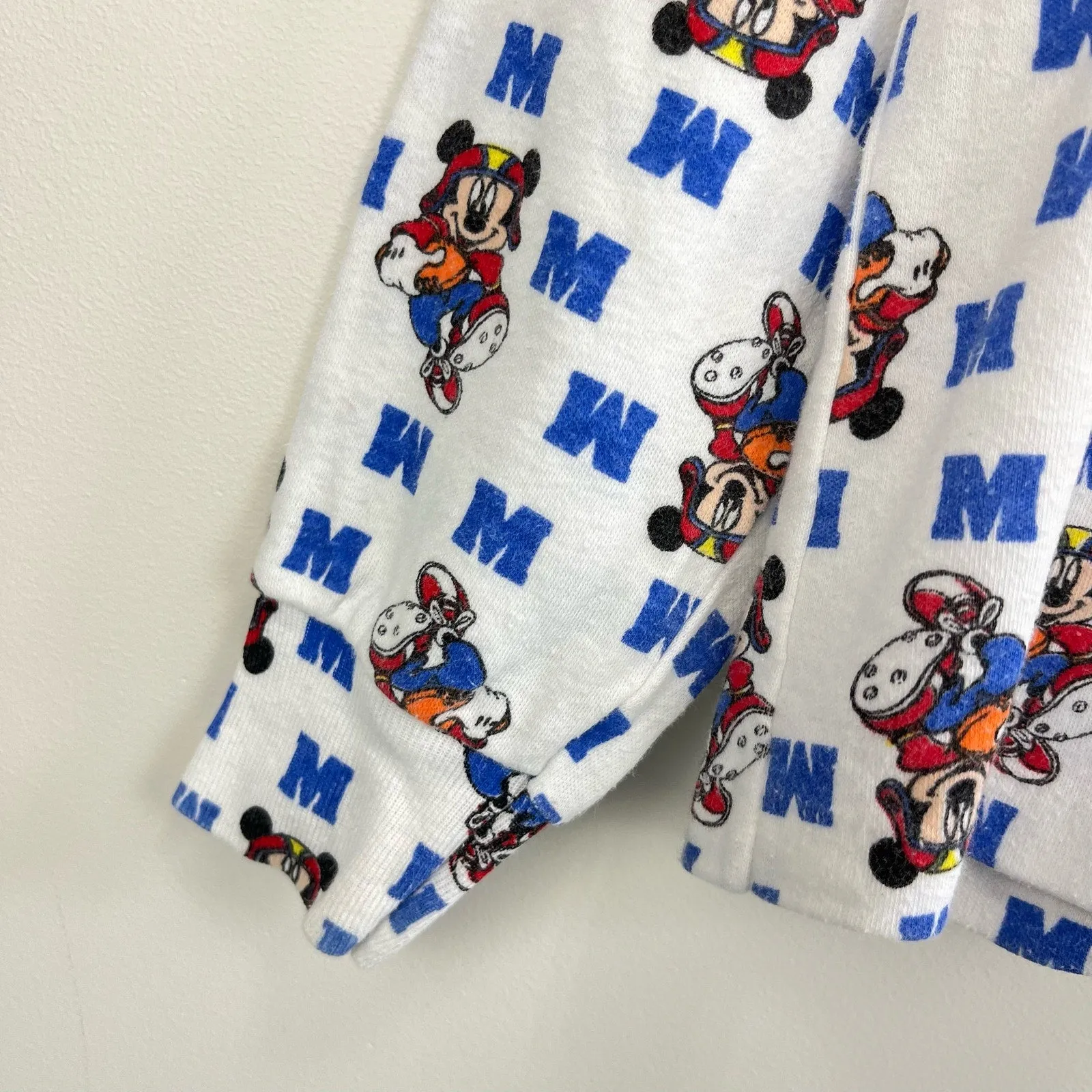 Vintage Mickey's Stuff for Kids Football Turtleneck Top 7 USA