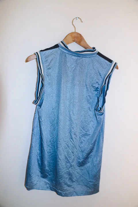 Vintage new york all star blue basketball sleeveless vest top